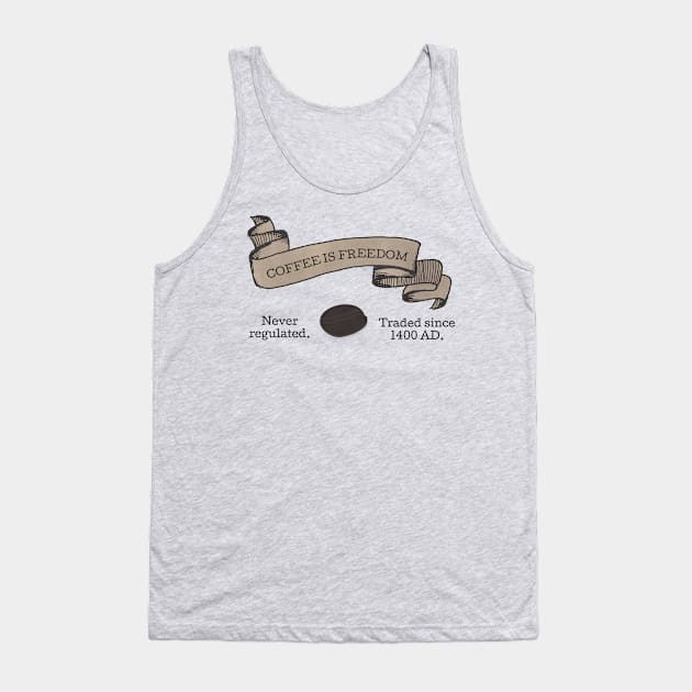 coffee-freedom Tank Top by GSmith14